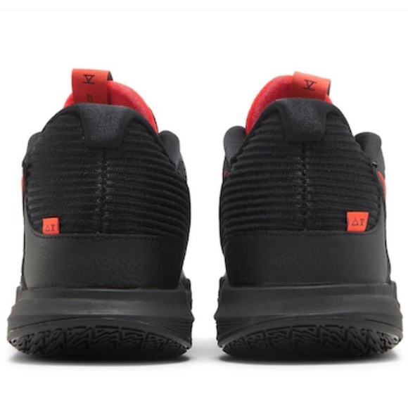 NIKE Kyrie Low 5 black bright crimson basketball shoes size men’s 8 - Picture 2 of 15